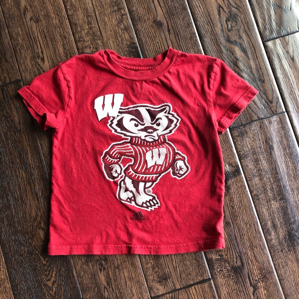 Boys Wisconsin Badger tee